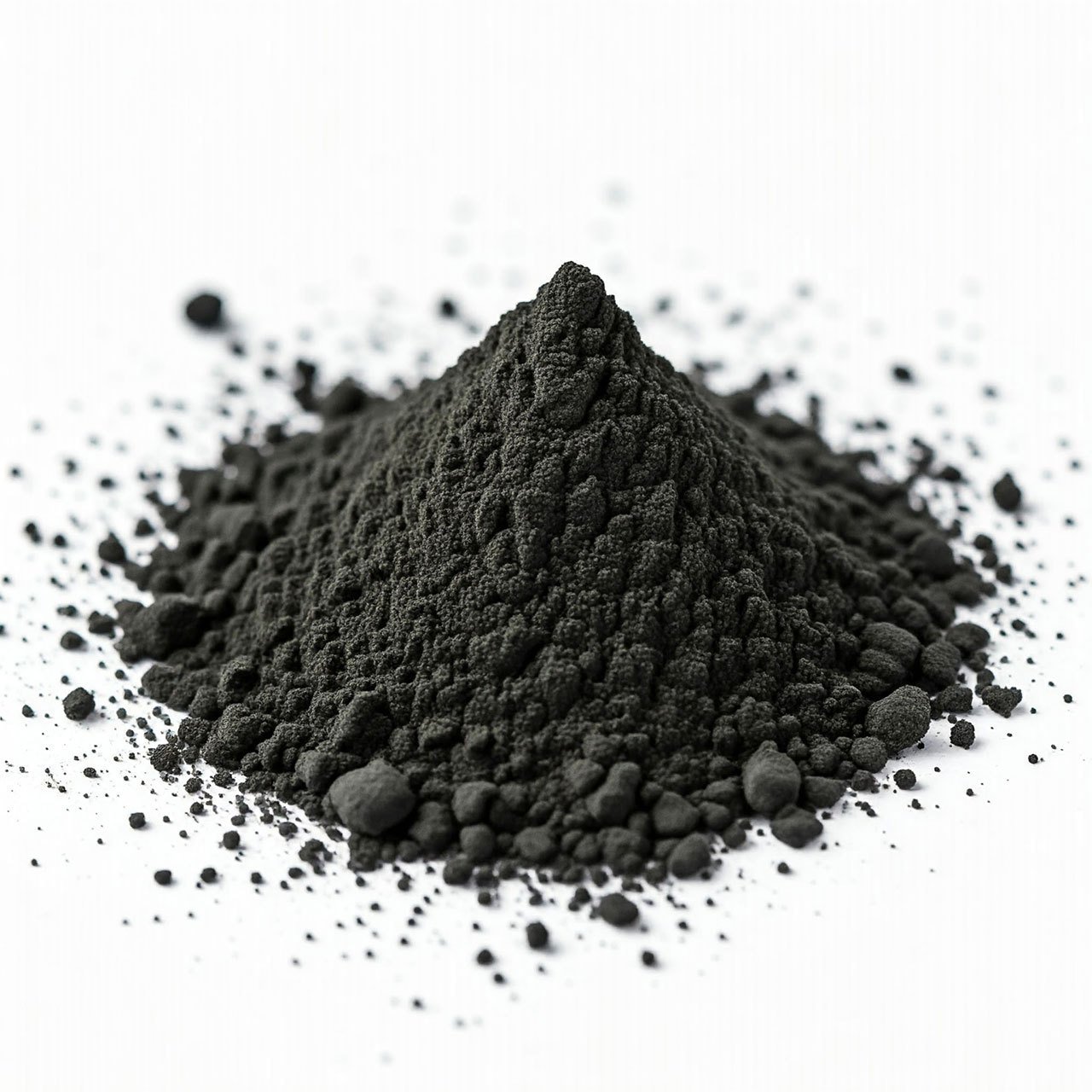 Activated carbon powder — authentic sample